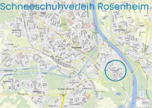 Schneeschuhverleih Rosenheim - Abholstation